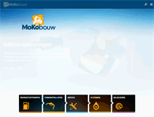 Tablet Screenshot of mokobouw.nl